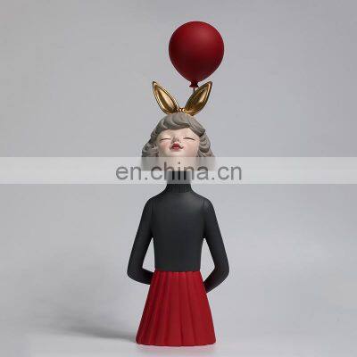 Nordic Creative Bubble Girl Living Room TV Cabinet Home Decoration Ornaments