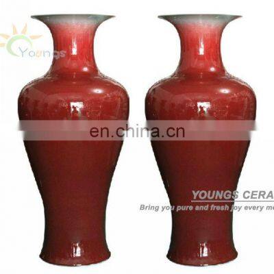 Chinese Hand Painted Porcelain Decorative Huge Decorative Vases For Retail Wholesale