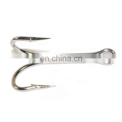 High  Stainless Steel Frog Lure Duple Fish Hook  double hook fishing