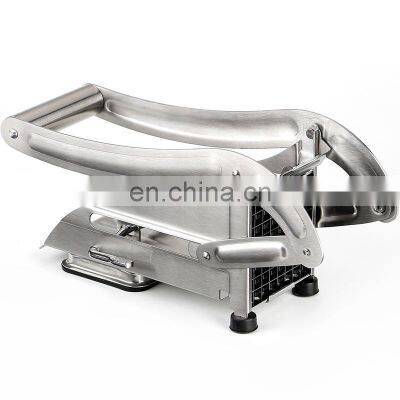 OEM Custom Handheld Multifunctional Manual Stainless Steel French Fry Cutter Potato Chipper photo-3
