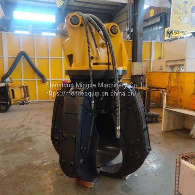 MONDE excavator spare parts orange stone grapple