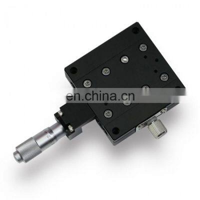 LX60-C X-Axis 60*60mm Manual Displacement Platform Linear Stage High Precision Sliding Table photo-3