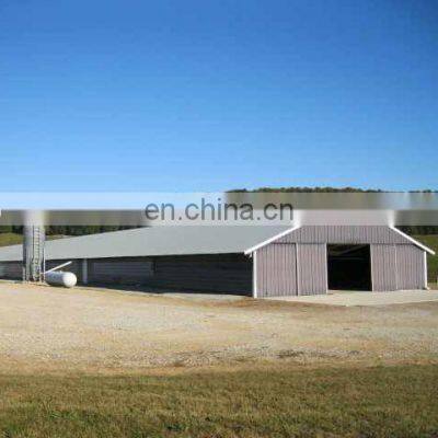 Modern Prefab Building Materials Metal Steel Structure Poultry Farm House