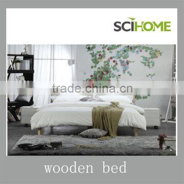 wood double bed models wooden bed