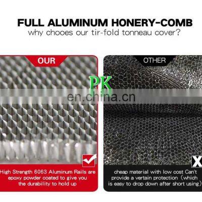 4x4 Offroad Auto Accessories Hard Folding Mitsubishi L200 Tonneau Cover for Truck Bed Cover Ford F150