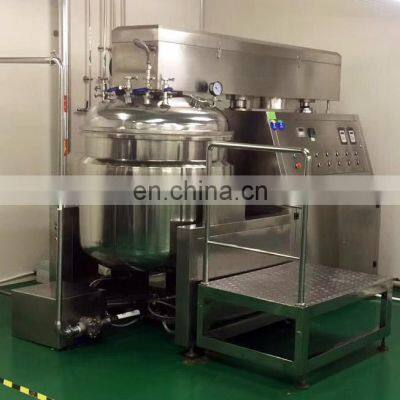 High Shear Mayonnaise Cream Homogenizer Vacuum Emulsifying Machine For Food photo-4