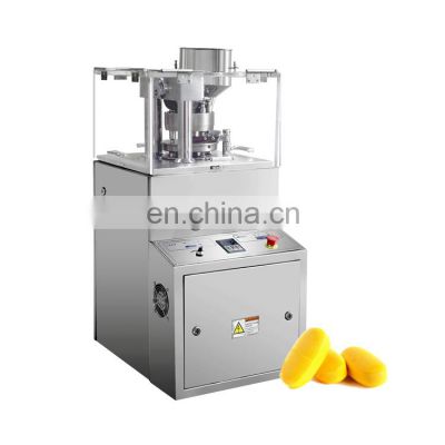 Wholesale salt sugar candy herb tablet/pill punching press machine with customized logo and color