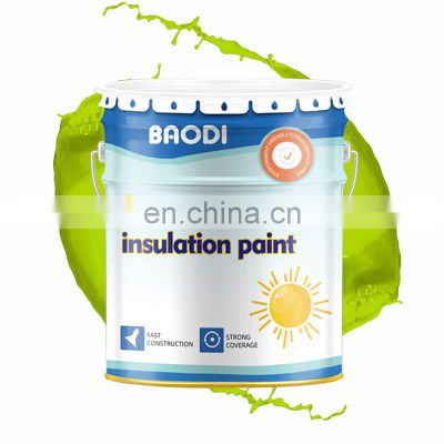 Water-based heat and thermal insulation paint Sun-resistant heat insulation paint