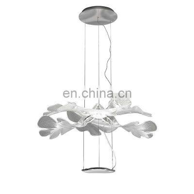 Latest Design Creativity Geometric Pendant Light Modern Hotel Living Room Bedroom Chandelier For Indoor Decoration