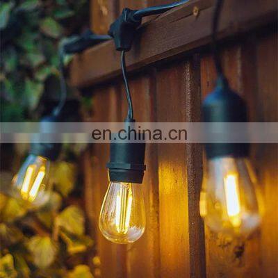 Hot on Amazon E26 E27 Sockets S14 St64 A60 Led Bulb Waterproof Outdoor Yard Patio Home Garden Party LED Festoon String Light photo-4