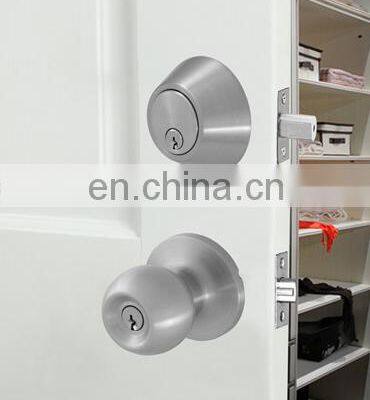 American Traditional Dead Bolt Door Combo Set Handle Door Knob Lock photo-4