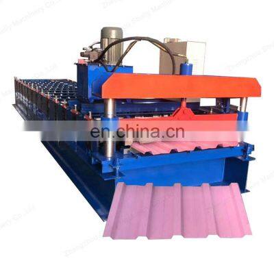 hot sale  roof tile forming machine Glazed tile making machine Steel sheet roll former