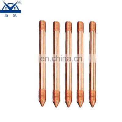 Factory Price Dia 16mm Copper Plated Steel Ground Rod 1.8 Meter Bonded Earth Rod photo-4