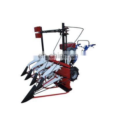 Small Combine Harvester Price mingyue Self propel hand held reaper walking tractor  mini combine harvester price in india