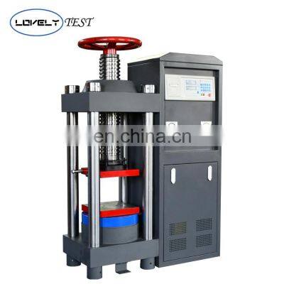 2000KN Digital Pressure Tester Concrete Pressure Test Machine Concrete Cube Compression Pressure Machine Hot Sale