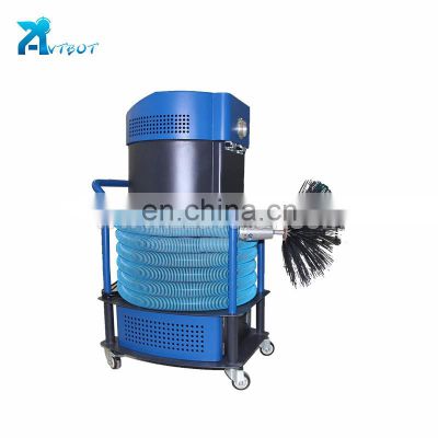 High density round air duct cleaning rotobrush machine for sale robotic