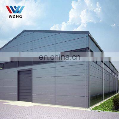 Low Cost Cheap Warehouse Steel Prefab Car Showroom Structure Warehouse For Sale photo-4
