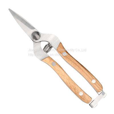 Wholesale Pruning Shears Fruit Garden Stainless Steel Gardening Scissors Garden Tools Flower Bypass Secateurs