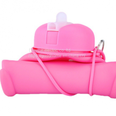 Portable Drop Proof and Leak Proof Silicone Water Bottle Silicone Folding Cup（Wechat:13510231336 Whatsapp 008613510231336） photo-2
