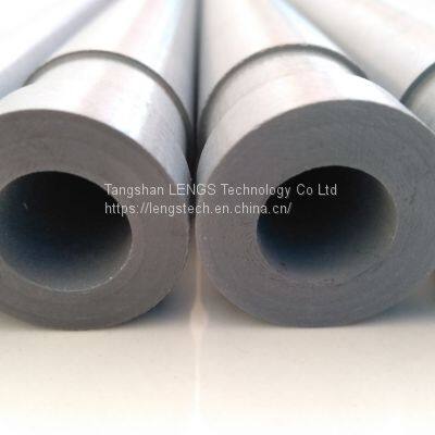 Sialon Thermocouple Protection Tubes, Silicon Nitride Ceramic Tubes, Si3N4 Stalk Tubes, Heating Protective Tubes photo-2