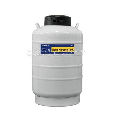 Biological liquid nitrogen tank_Laboratory liquid nitrogen container manufacturer supply