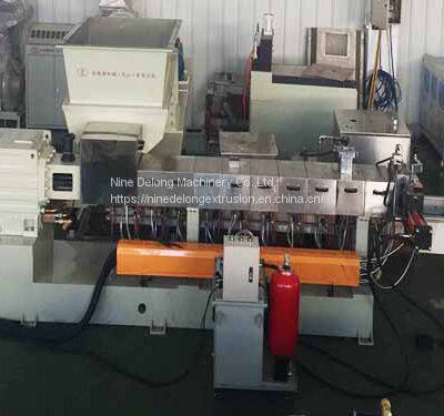 Twin Screw Color Materbatch Extruders Pp Pe Pvc Polyethylene Masterbatch Production Line photo-2