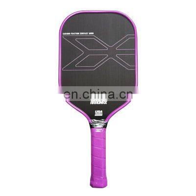 Arronax  Pickleball Paddle Carbon Fiber 16.5 x 7.5x 0.63 in PVC Edge Pickleball  Paddle