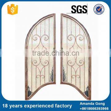 Superior Quality Front Entry Wrought Iron Patio Doors photo-5
