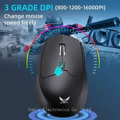 Best Manufacturer 3 Adjustable DPI 800 - 1200 - 1600DPI Mouse Custom Logo 2.4ghz adjustable dpi black