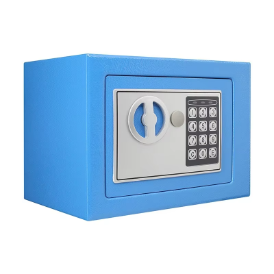 Hotel Small Cash Steel Mini Safe Metal Box 17E Safety Deposit Box Electronic Digital Lock Safes Box for Money Kids photo-4