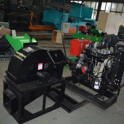 Industrial Wood Sawdust Machine with 15KW Motor for Large-Scale Biomass Production