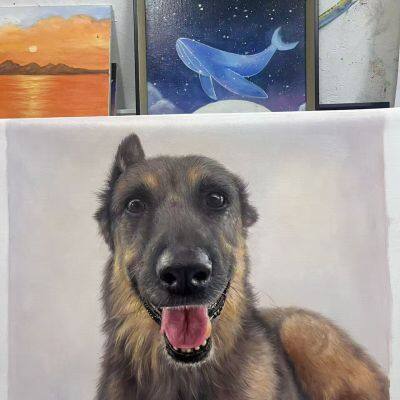 Peinture à l'huile riche sur mesure, faite à la main, idéale pour cadeaux, mémoire, présentation artistique et galerie