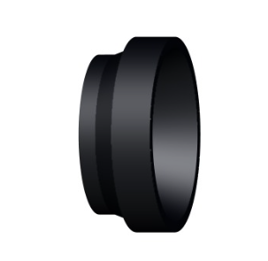 PE100 Butterfly Valve Adapter EcoFIT Pipe Fitting for Water Treatment Pipeline