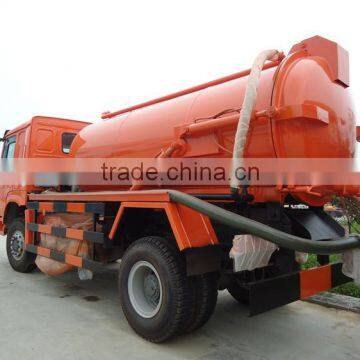 2015 Factory Price HOWO Sewage Tanker Truck Sale in Peru, Sewage Trucks Prices photo-5