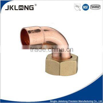 Elbow copper brass union, UPC NSF end feed copper fitting Copper fitting, brass fitting, brass union