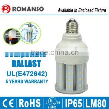 5 Years Warranty IP65 Outdoor E27 Corn LED bulb 16W 20W Post Top Lighting