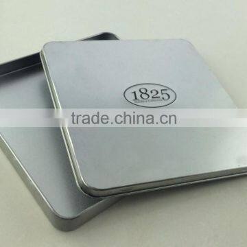 Square Shaped Metal Tin Box,tin Box for cd photo-3