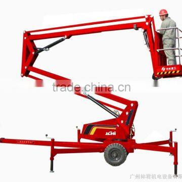 15m Mini Telescopic Manual Man Lift For Sale