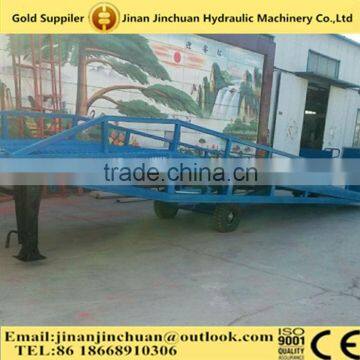 Chinese manufacturer adjustable loading ramp 6ton-15ton for sales