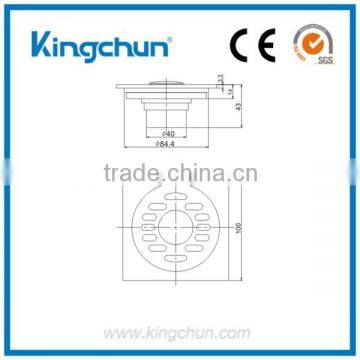 China Golden Supplier Brass Floor Water Sink Drain photo-2