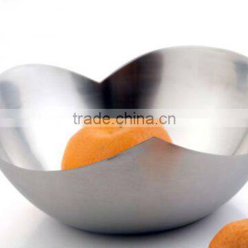 STAINLESS STEEL FRUIT BOWL HEART SHAPE