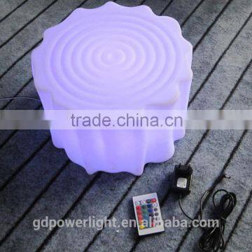 New PE Plastic Stool With LED Light & Remote Control YXF-3320 photo-2