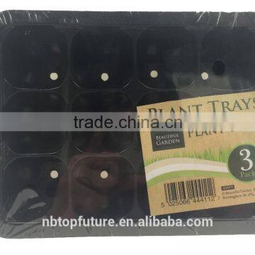 In Door Plant Growing Trays of 3 Package PS for Beautiful Garden