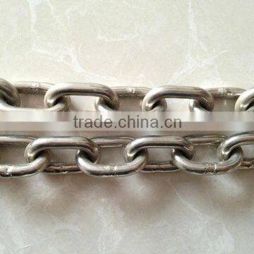 Stainless steel welded link chains factory direct selling