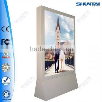 Standing intelligent digital scrolling led advertising equiment