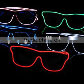 2016 rechargeable led glasses simple fashion acetate cheap eyeglasses