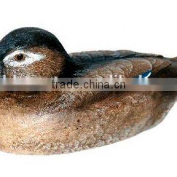 Hickory Manor House Wood Duck Hen for Home Decor 7-Inch