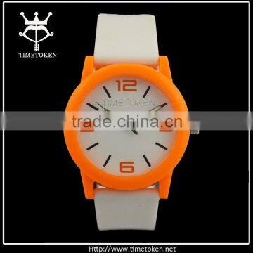 Hot New Promotional Silicone Jelly Watch Flexible Sports Men's Watch