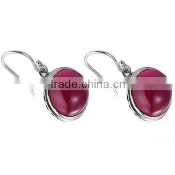 2014 New Design Fashion corundum handmade gender earring