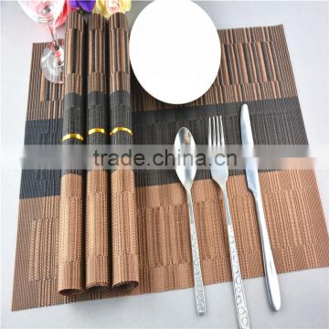 PVC insulation kitchen placemat table decoration washed clean breakfast lunch dinner